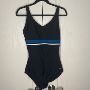 Speedo Women's Empire Splice One Piece Swimsuit